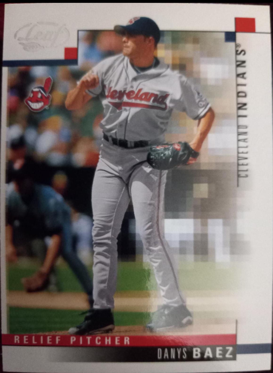 Danys Baez #35 Baseball Cards 2003 Leaf