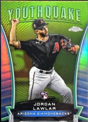 Jordan Lawlar #YQ-13 Baseball Cards 2024 Topps Chrome Youthquake