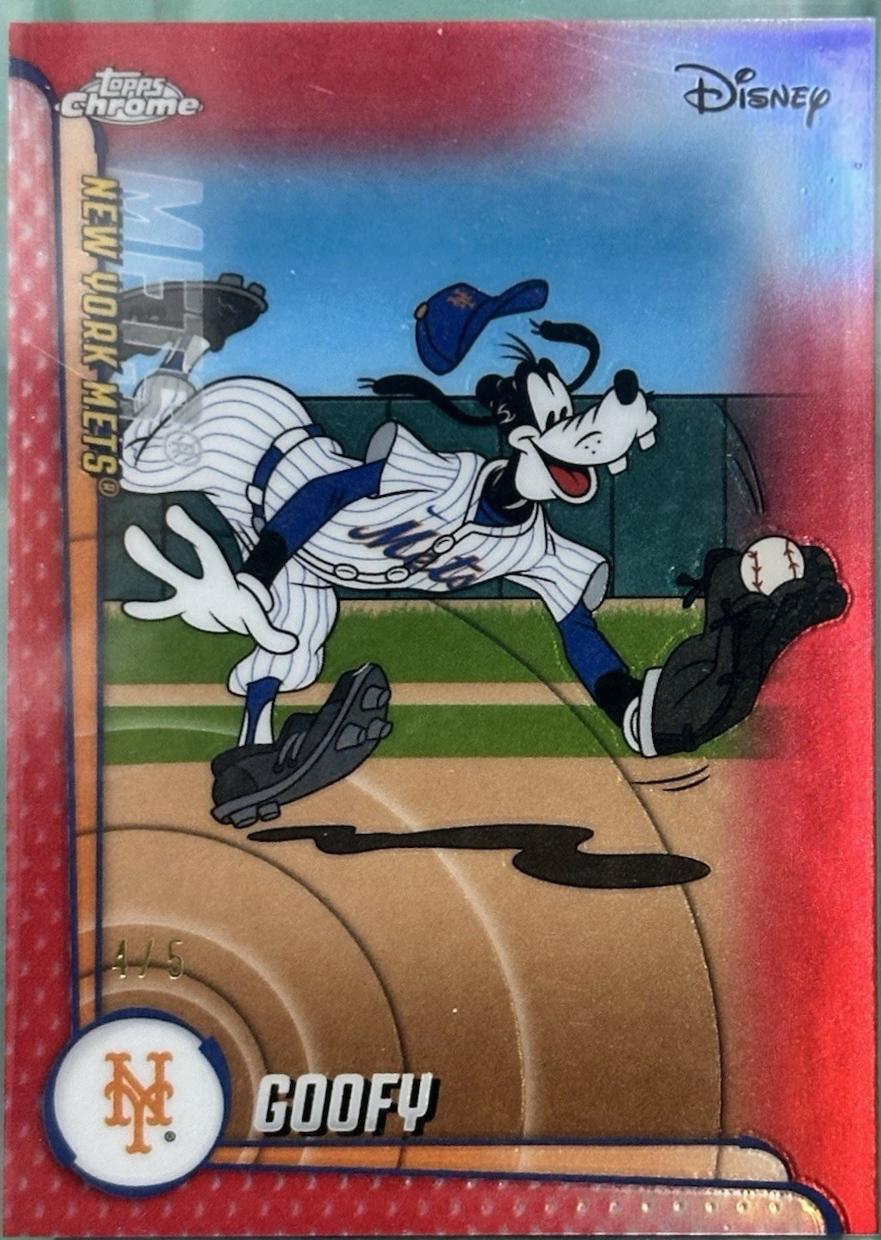 Goofy New York Mets [Red] #MLBH-22
