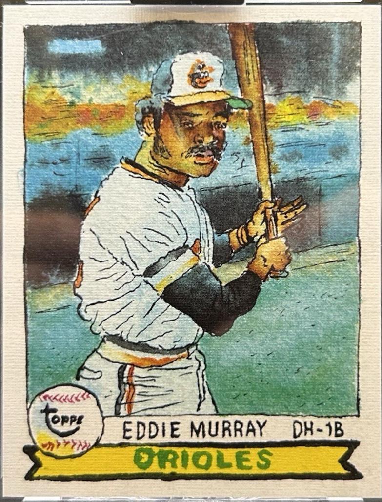 Eddie Murray [Canvas Stock SSP] #60