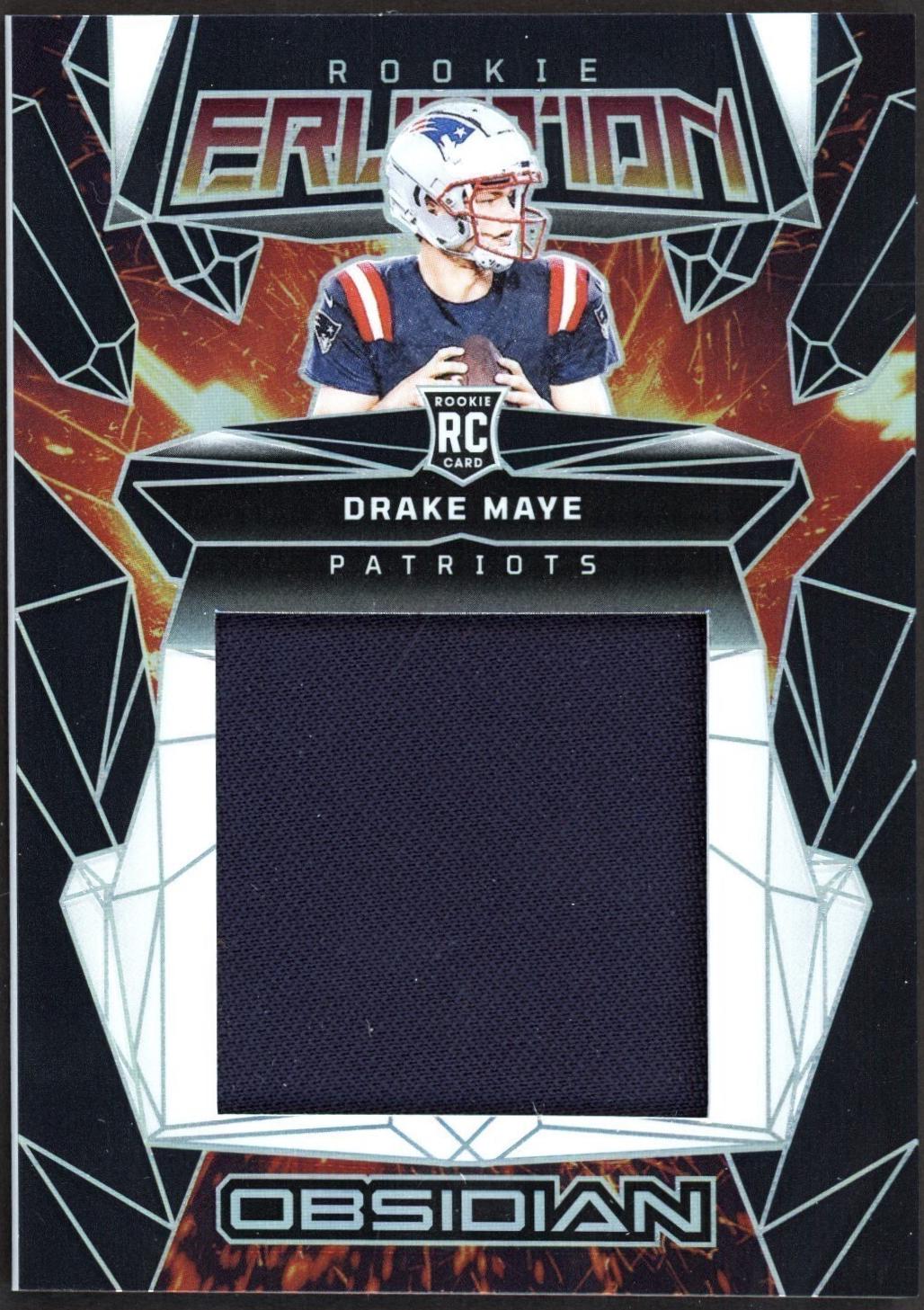 Drake Maye #14 Prices | 2024 Panini Obsidian Rookie Eruption