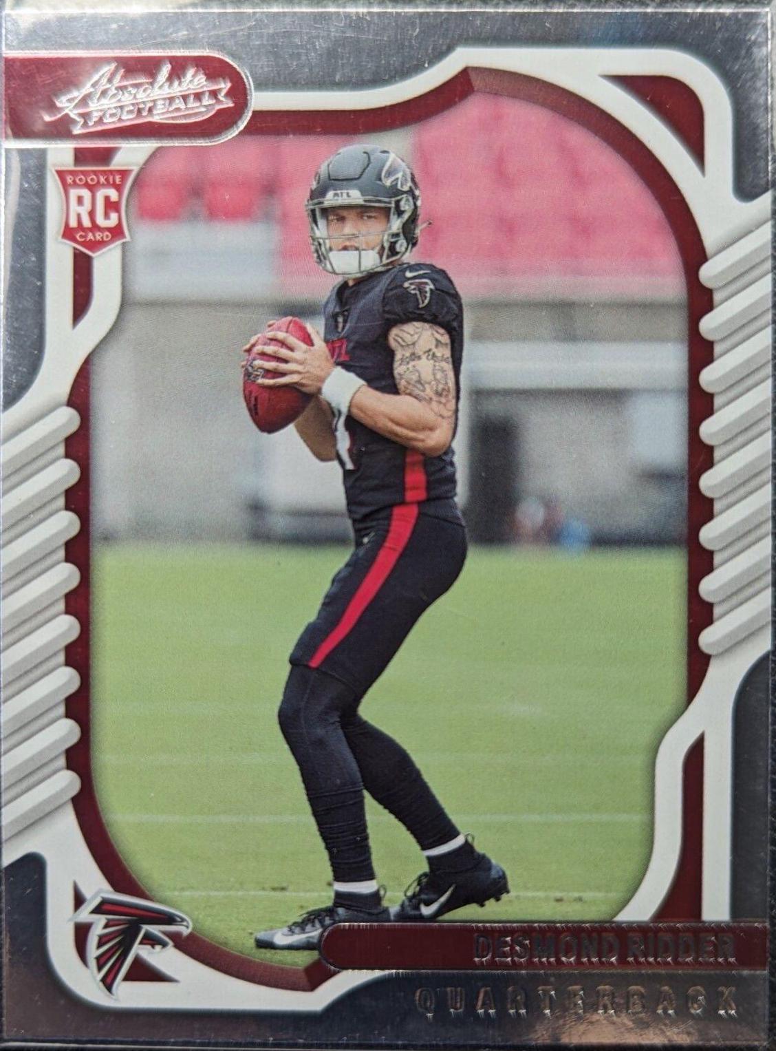 Desmond Ridder #104 Football Cards 2022 Panini Absolute