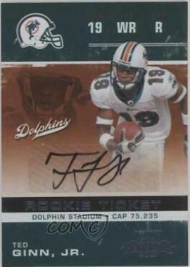 Ted Ginn Jr. #227 2007 Playoff Contenders Football