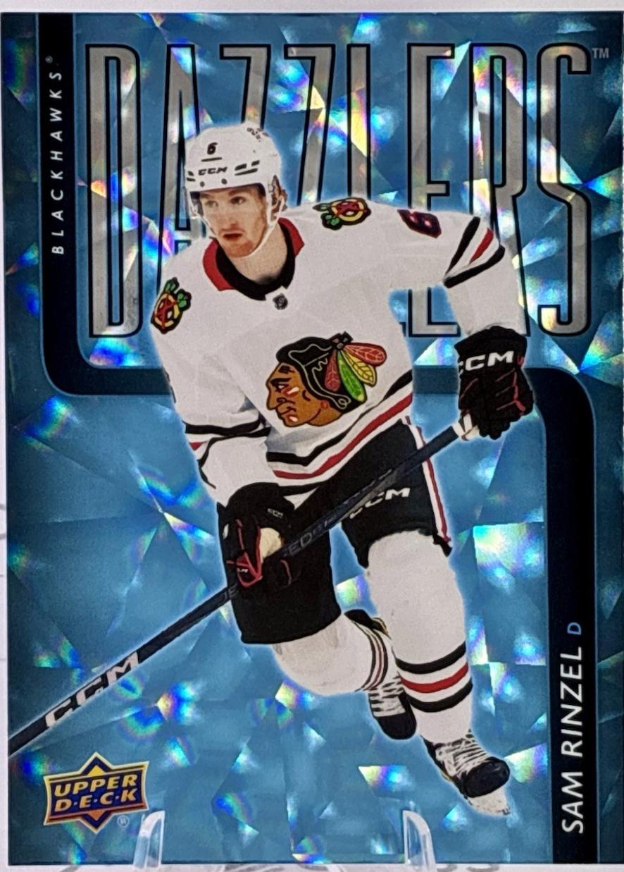 Sam Rinzel [Blue] #DZ-75 Prices | 2025 Upper Deck Series 2 Dazzlers ...