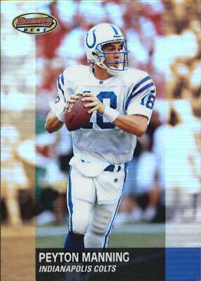 Peyton Manning #48 Football Cards 2001 Bowman's Best
