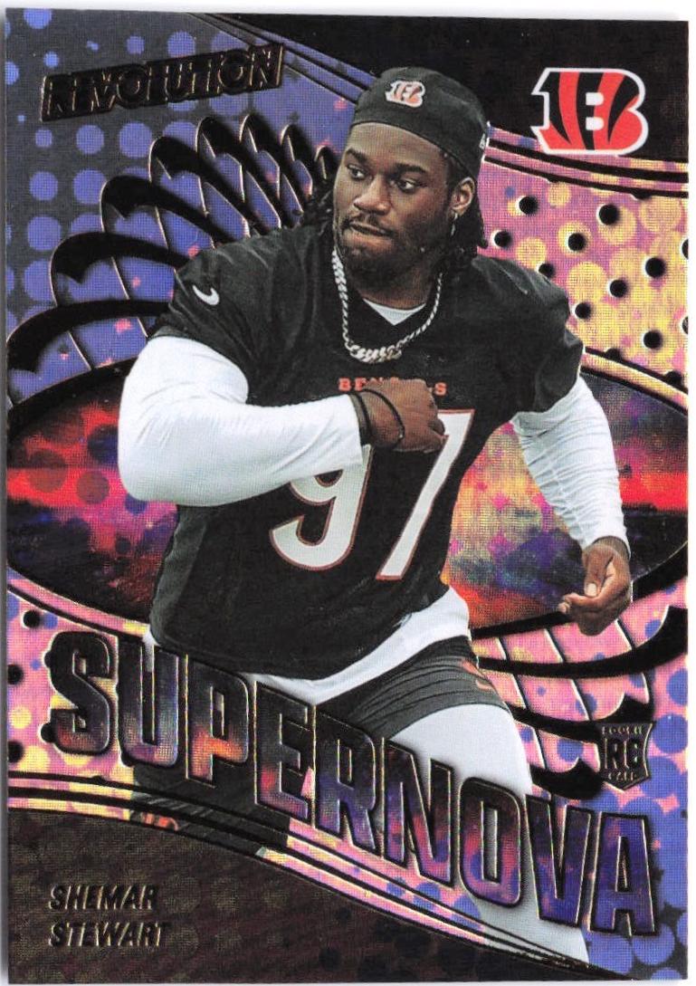 Shemar Stewart #17 2025 Panini Revolution Football Supernova