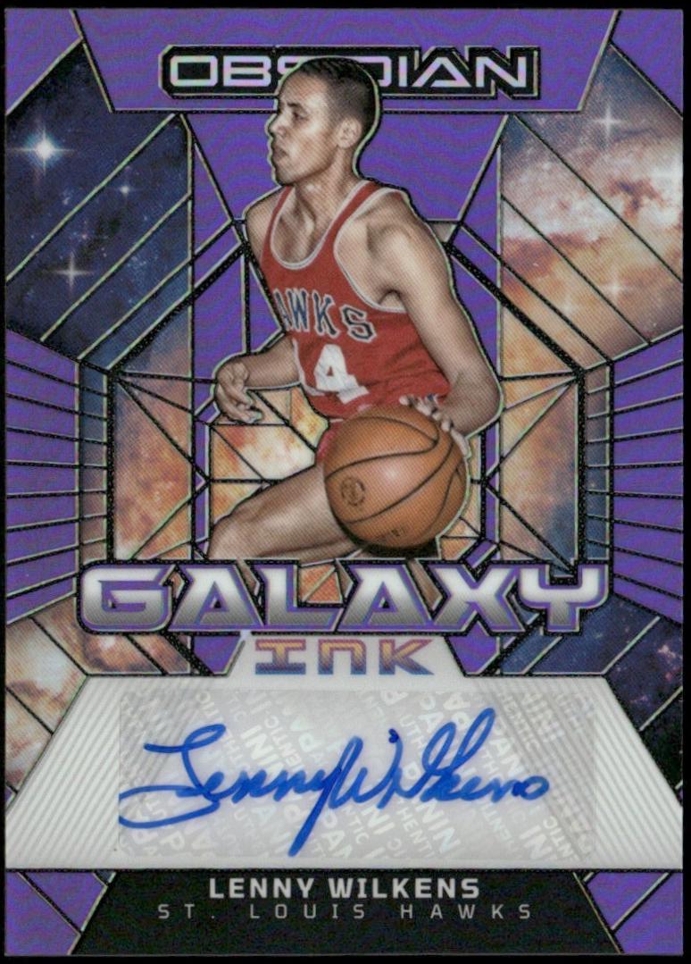 Lenny Wilkens [Purple Flood Electric Etch] #GI-WIL