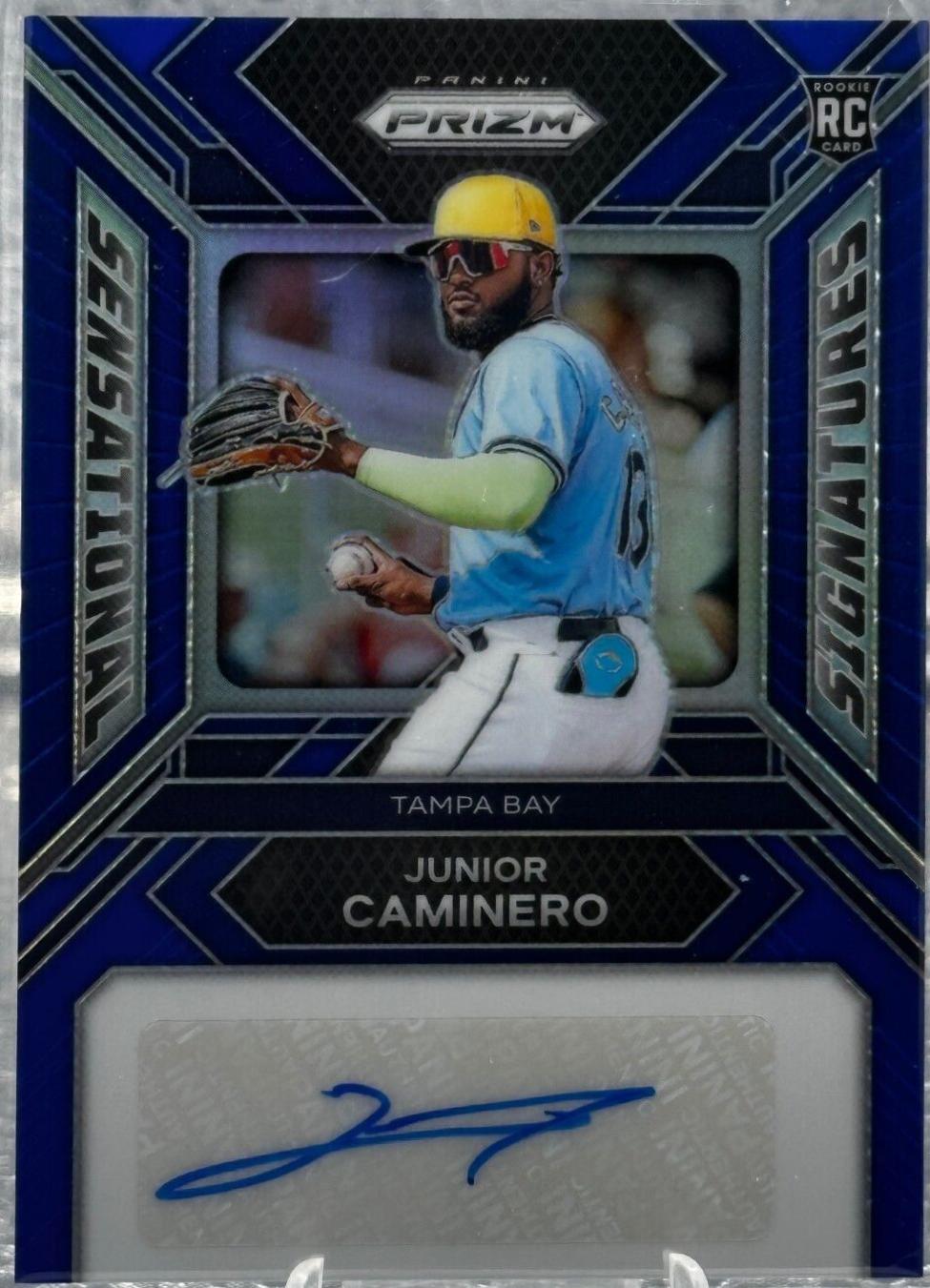 Junior Caminero [Blue] #SS-JC Prices | 2024 Panini Prizm