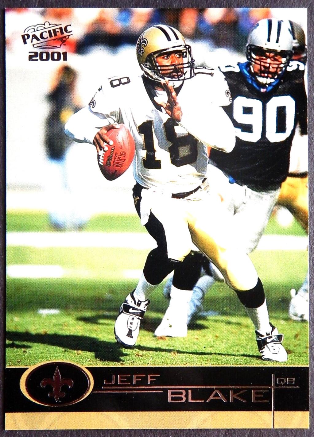 Jeff Blake #261 2001 Pacific Football