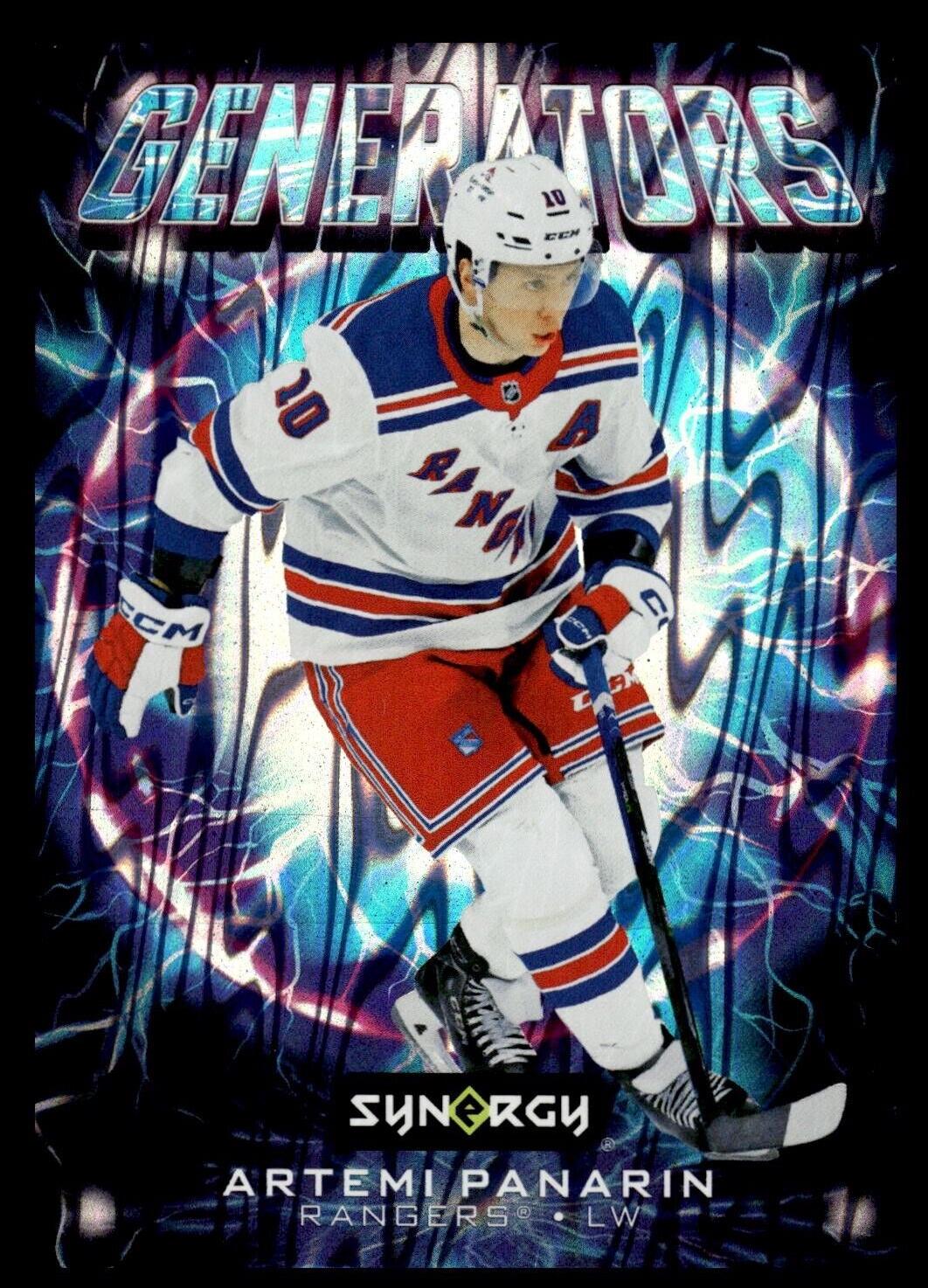 Artemi Panarin #G-8 Hockey Cards 2024 Upper Deck Synergy Generators