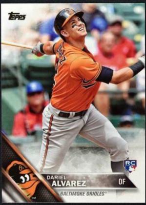 Dariel Alvarez #311 Baseball Cards 2016 Topps