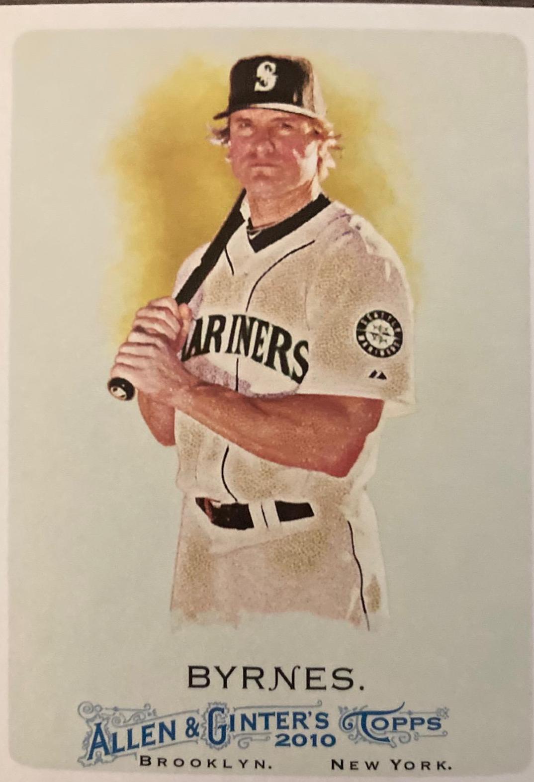 Eric Byrnes #174 Baseball Cards 2010 Topps Allen & Ginter