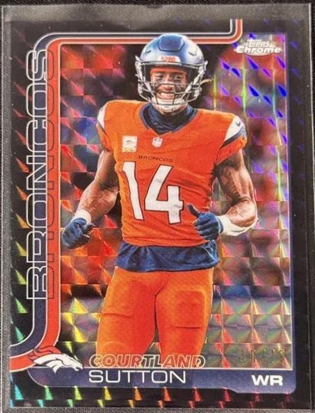 Courtland Sutton [Black Geometric Refractor] #86