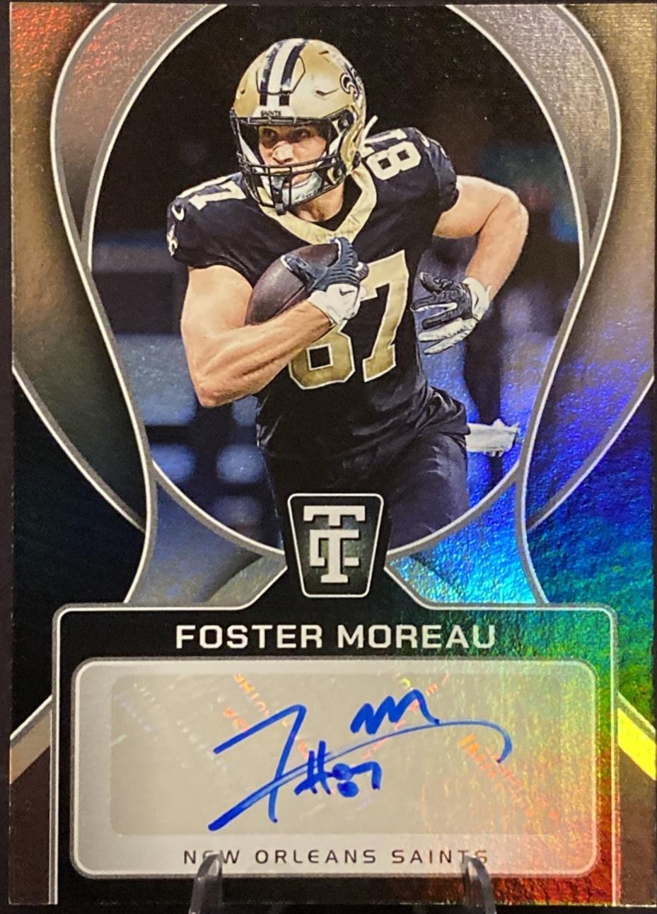 Foster Moreau #21 2024 Panini Totally Certified Signature Football