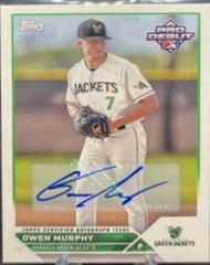OWEN MURPHY TOPPS 2023 自筆サイン auto /49シリ OWEN MURPHY TOPPS 2023 自筆サイン auto /49シリ OWEN MURPHY TOPPS