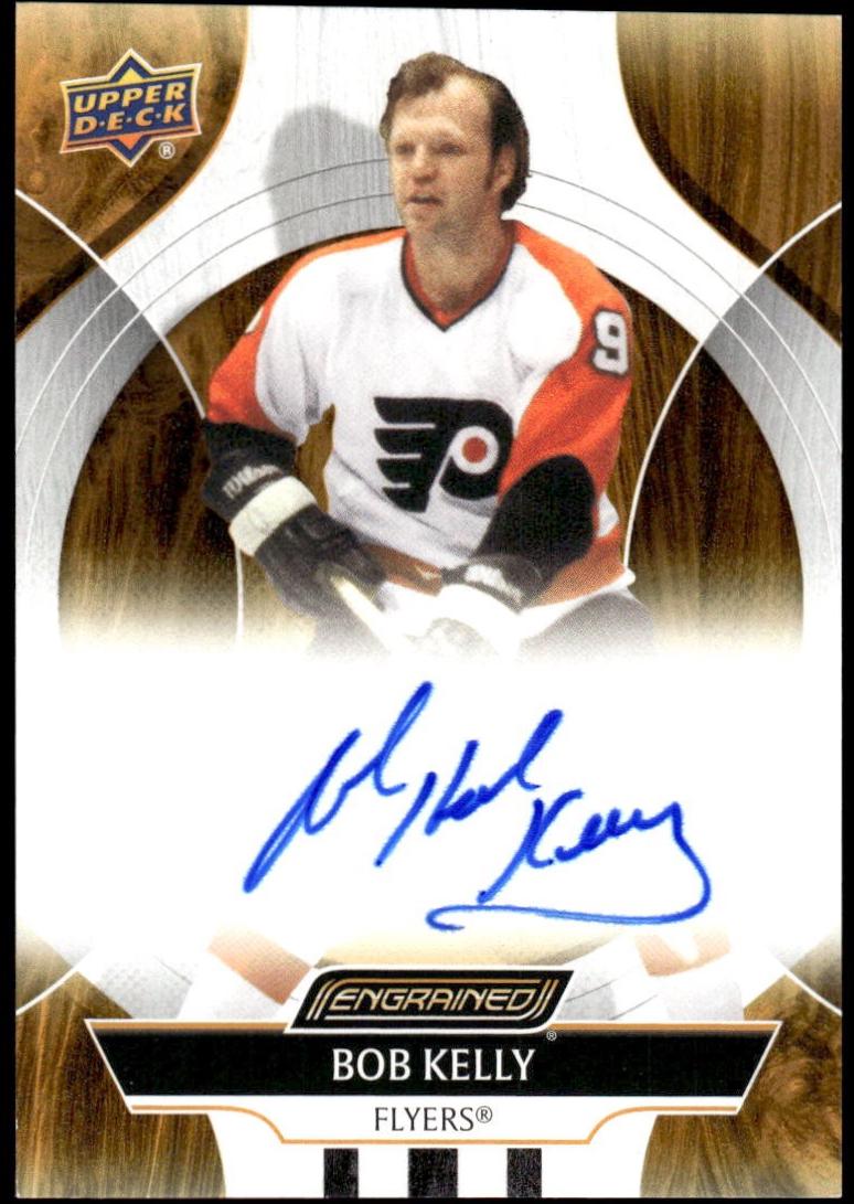 Bob Kelly #CA-BK 2024 Upper Deck Engrained Icons Autograph Hockey