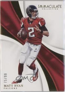 Matt Ryan #4 Football Cards 2017 Panini Immaculate Collection