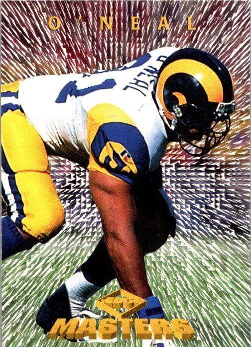 Leslie O'Neal #248 Football Cards 1997 Collector's Edge Masters