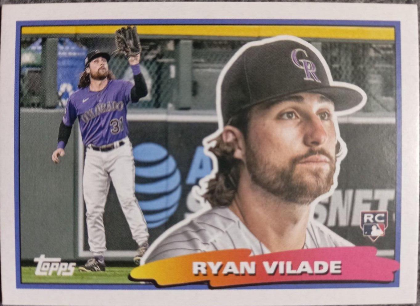 Ryan Vilade #88BM-29 Baseball Cards 2022 Topps Archives 1988 Big Minis