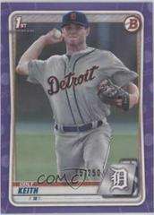 Colt Keith [Purple] #BD-54 Baseball Cards 2020 Bowman Draft Prices