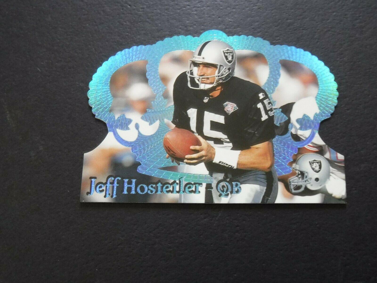 Jeff Hostetler #6 Football Cards 1995 Pacific Crown Royale