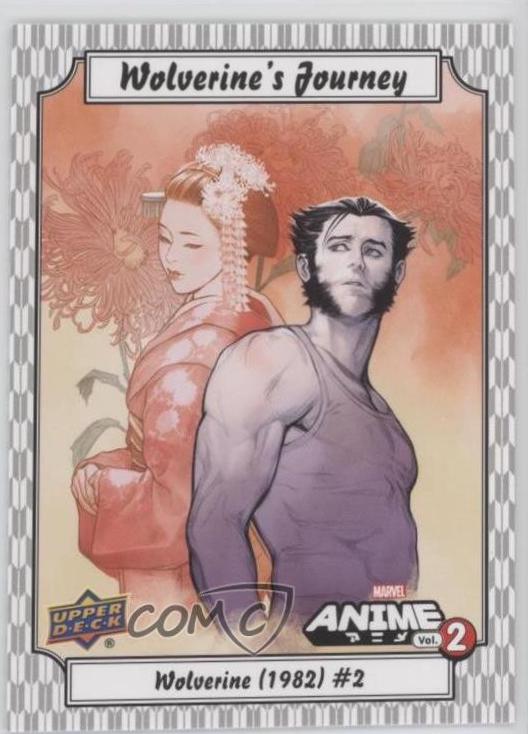 Wolverine #WJ-23 Marvel 2023 Upper Deck Anime Volume 2 Wolverine's Journey