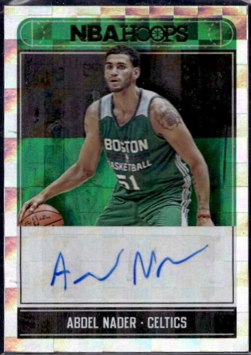 Abdel Nader #RA-AND Basketball Cards 2017 Panini Hoops Rookie Autograph