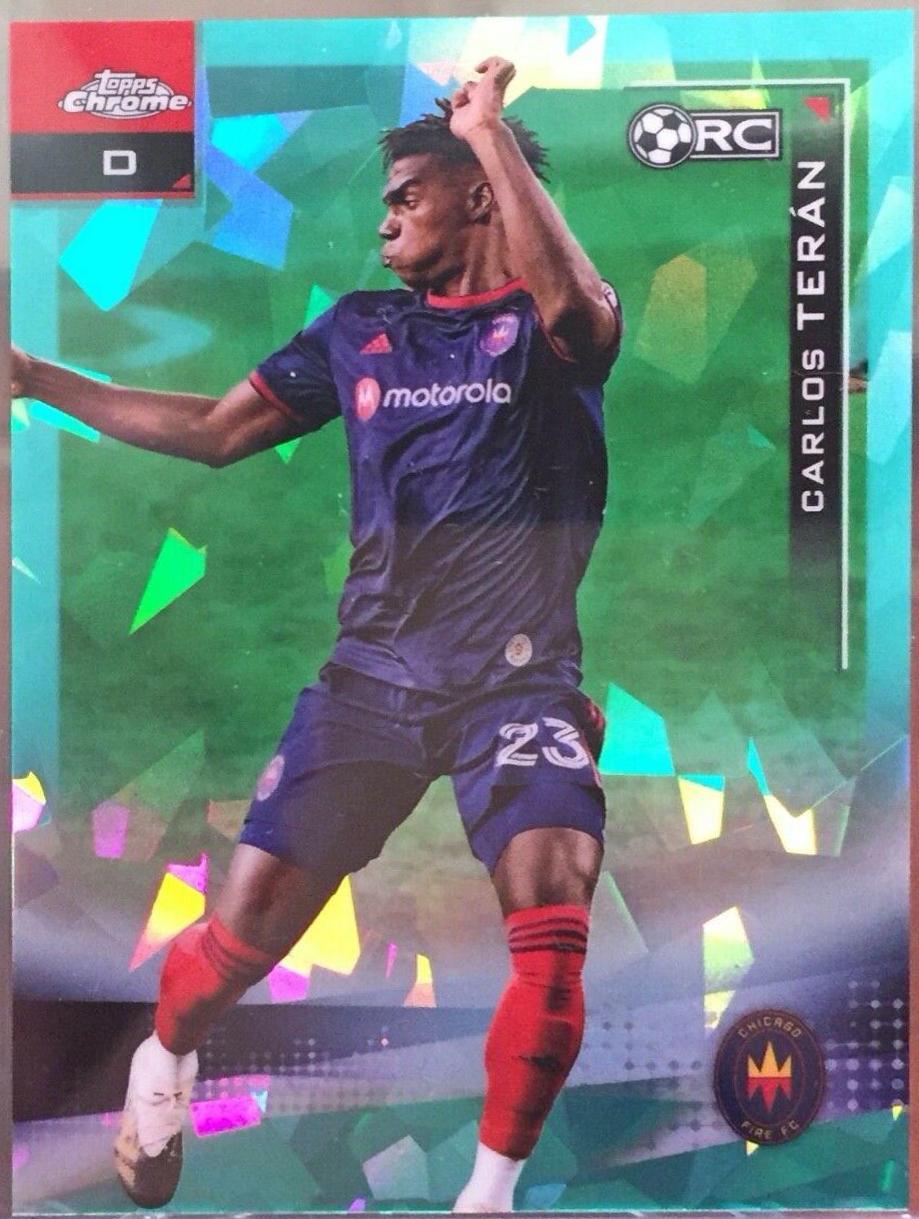 Carlos Teran #137 Soccer Cards 2021 Topps Chrome MLS