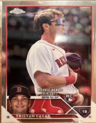Triston Casas #USC125 Baseball Cards 2023 Topps Chrome Update