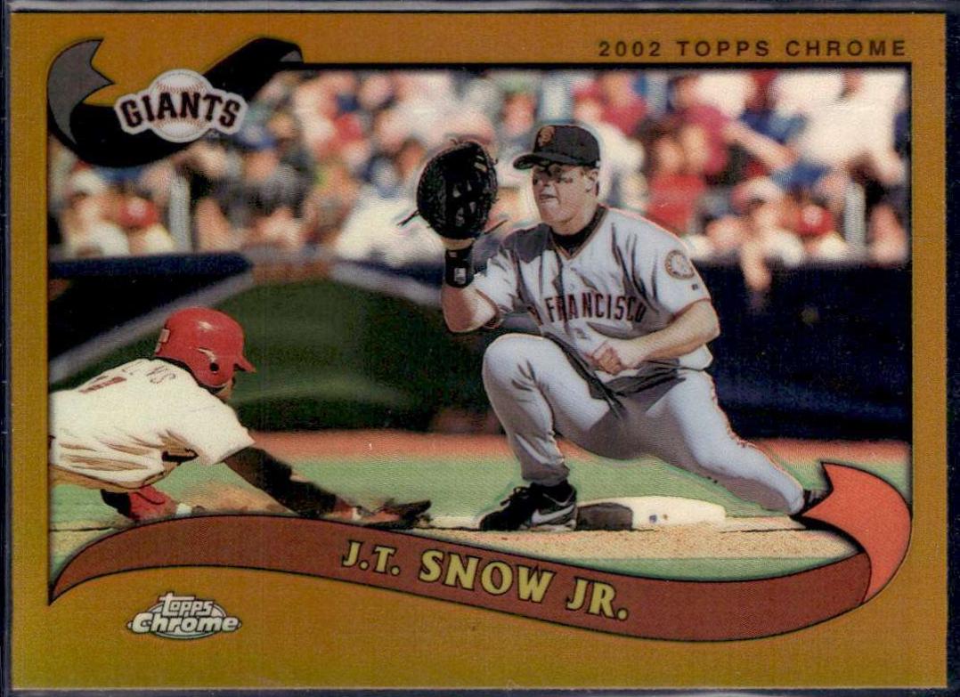 J.T. Snow Jr. [Gold Refractor] #74