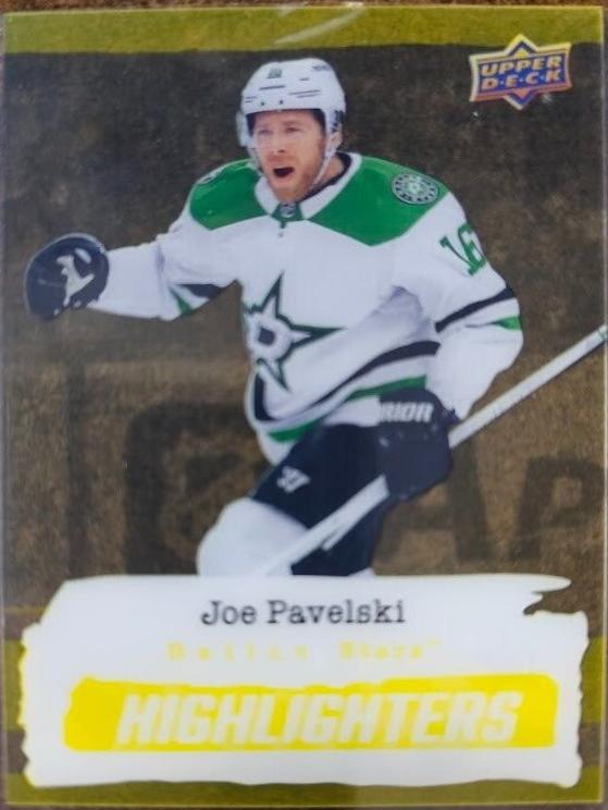Joe Pavelski #HL-11 Hockey Cards 2023 Upper Deck Highlighters
