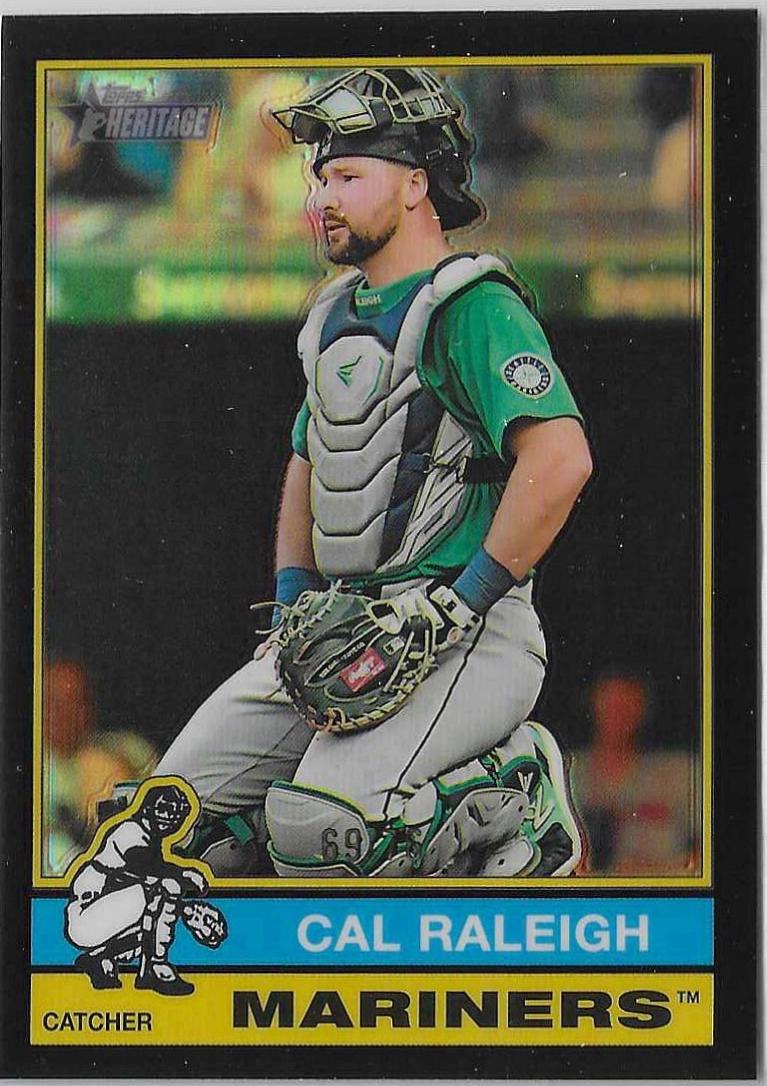 Cal Raleigh [Black Chrome] #472