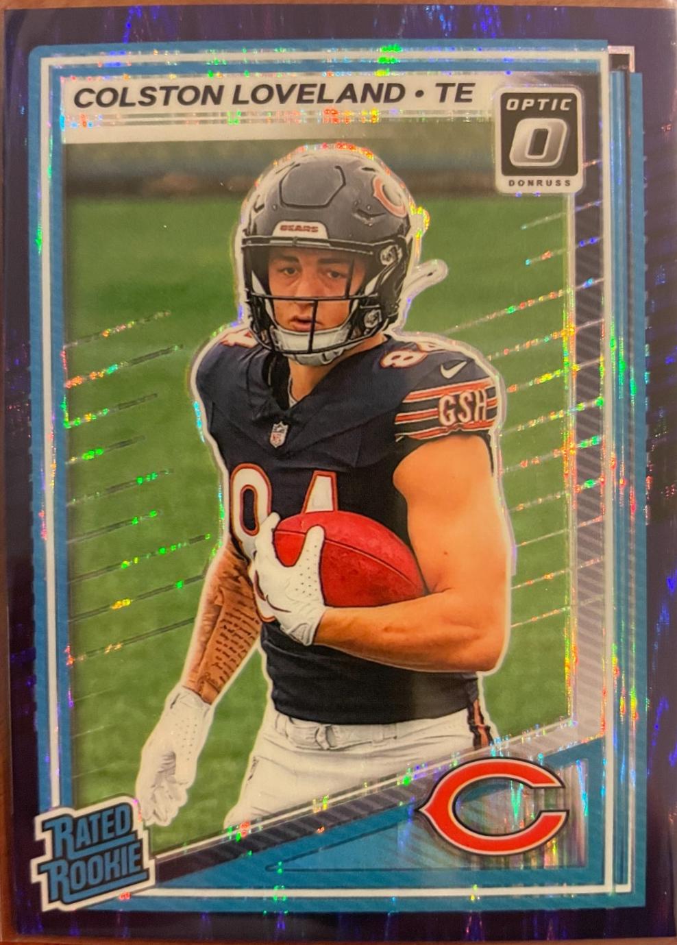 Colston Loveland [Purple] #204 Prices | 2025 Panini Donruss Optic ...