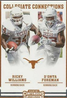Ricky Williams, D'Onta Freeman
