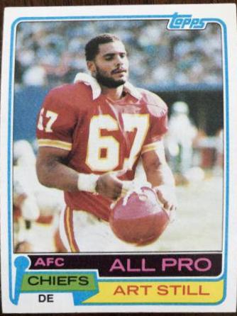 Art Still #310 Football Cards 1981 Topps