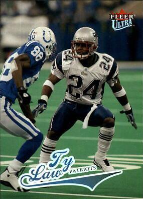 Ty Law #13 Football Cards 2004 Ultra