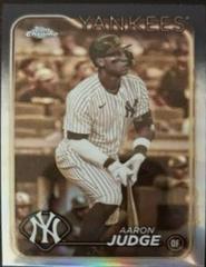 Aaron Judge [Sepia Refractor] #50 Prices | 2024 Topps Chrome