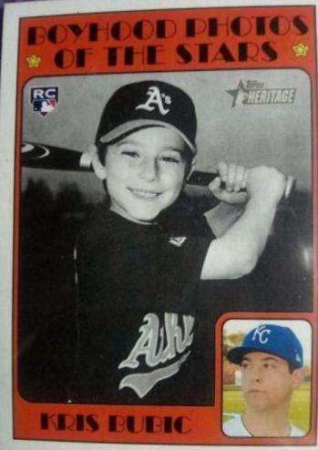 Kris Bubic #268 Baseball Cards 2021 Topps Heritage
