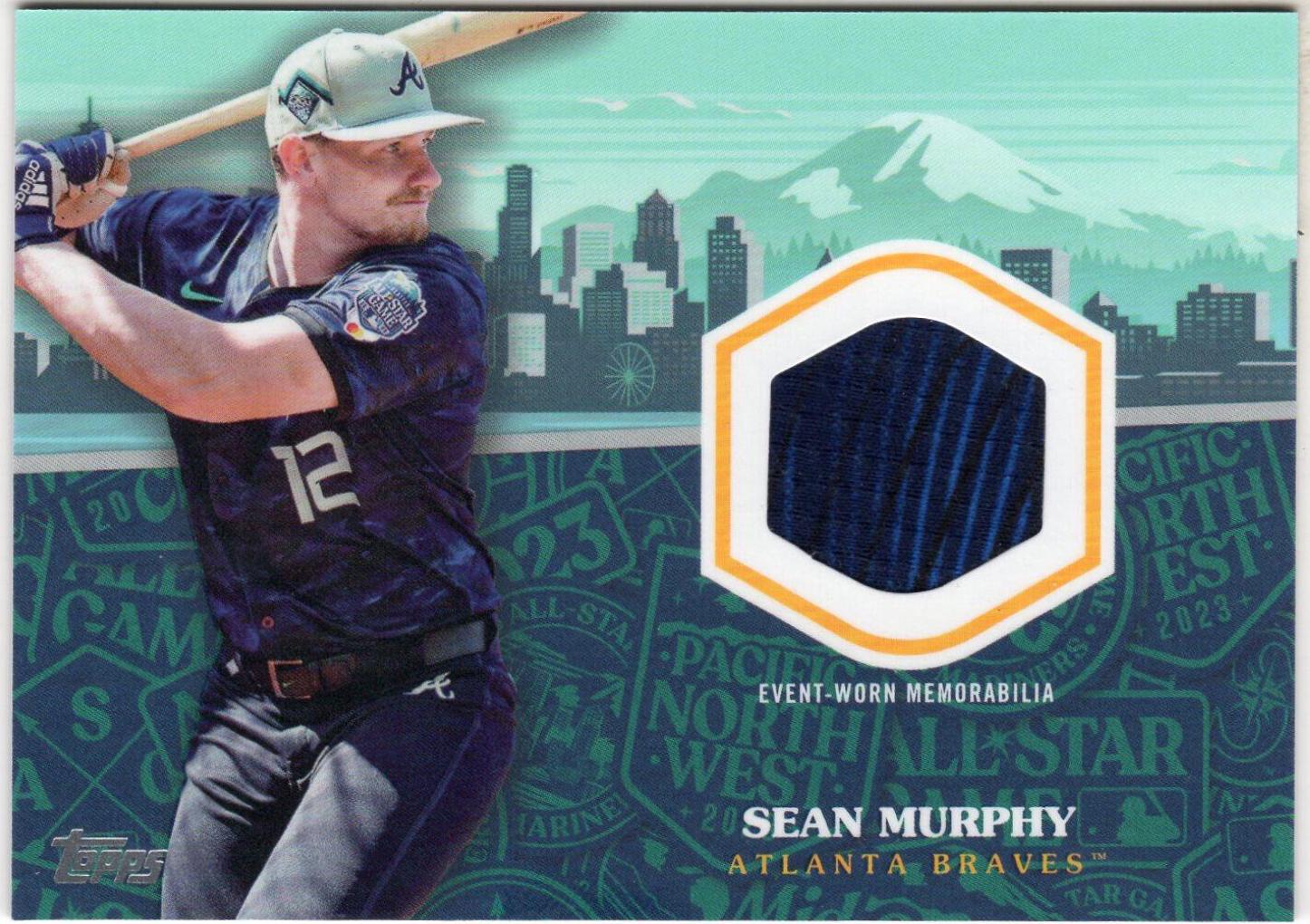 Sean Murphy #ASR-SMU Baseball Cards 2023 Topps Update All Star Stitches