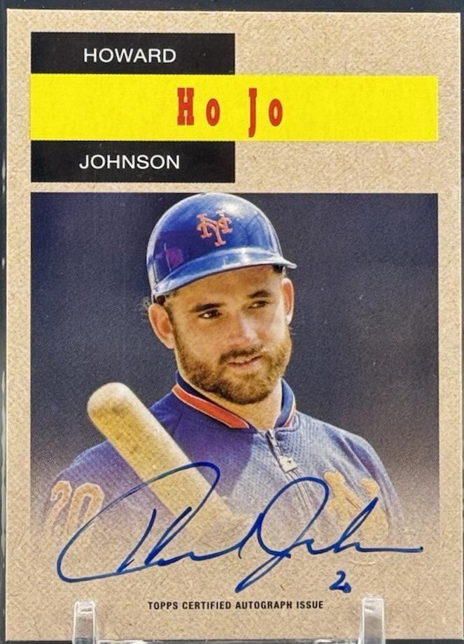 Howard Johnson #58WA-HJ Baseball Cards 2024 Topps Archives 1958 TV Westerns Autograph Variation