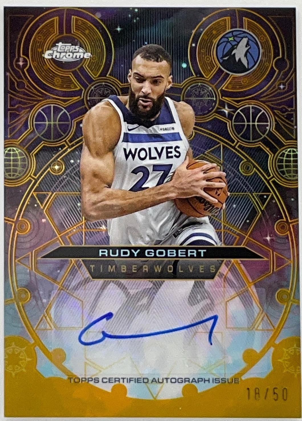 Rudy Gobert [Refractor Gold] #CH-RG