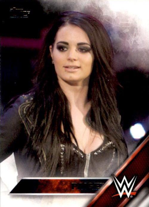 Paige #35 Wrestling Cards 2016 Topps WWE