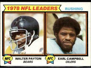 Walter Payton, Earl Campbell