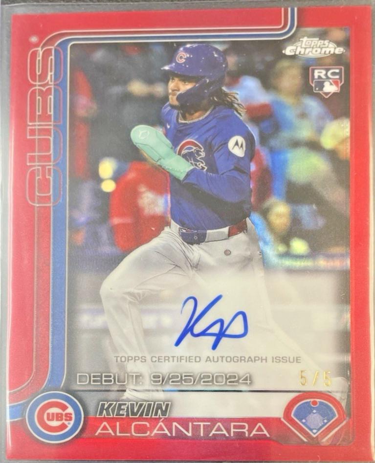 Kevin Alcantara [Red Refractor] #CRDA-KA