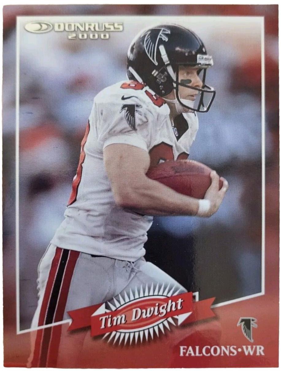 Tim Dwight #5 Football Cards 2000 Panini Donruss