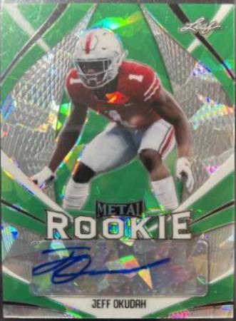 Jeff Okudah [Green Crystal] #BA-JO1
