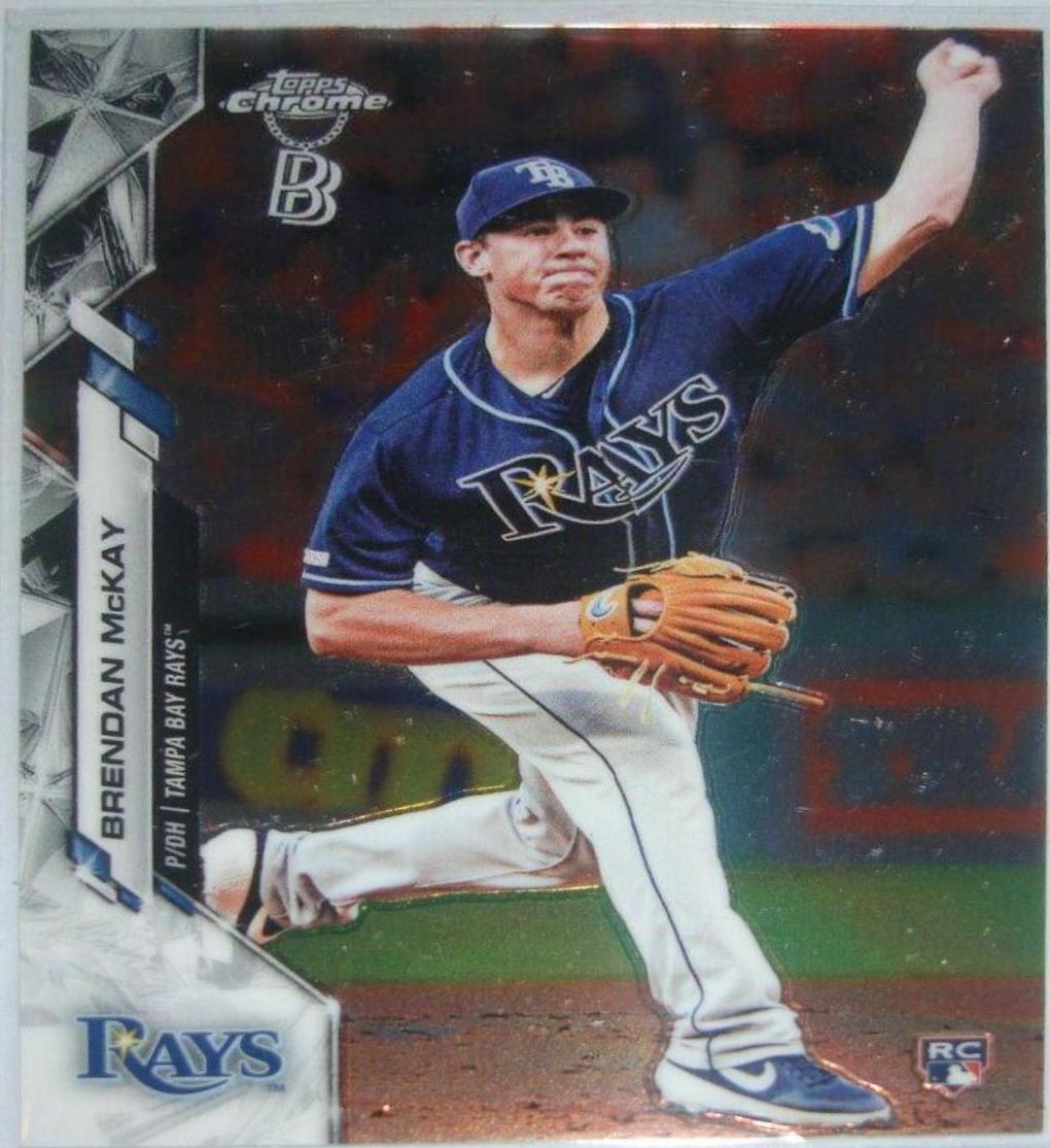 Brendan McKay #8 Baseball Cards 2020 Topps Chrome