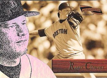 Roger Clemens #9 Baseball Cards 1996 Pinnacle Aficionado