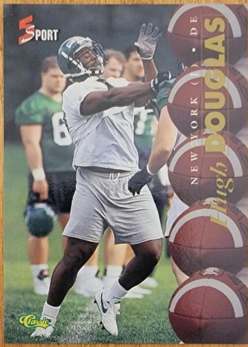 Hugh Douglas #58 1995 Classic 5 Sport Football