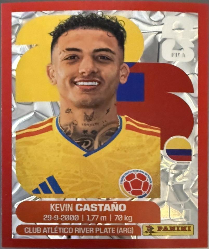 Kevin Castano [Red Crumple] #COL11